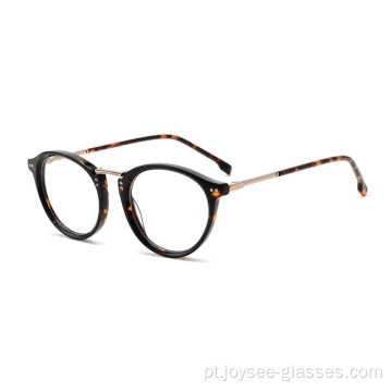 Redonda bela forma multiplique cores vendas quente feminino óculos ópticos